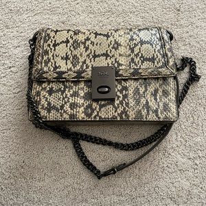 Coach leather Snake Skin Bag